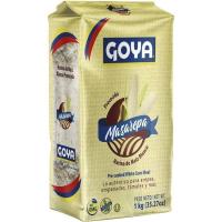 Masarepa blanca GOYA, paquete 1 kg