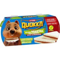Paté vegetal sabor hamburguesa quokka LA PIARA, pack 2x75 g