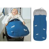 Saco universal estampado perritos azul para silla de paseo, impermeable INTERBABY