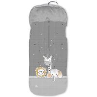 Saco polar universal estampado animales para silla de paseo impermeable INTERBABY