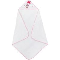 Capa de baño 100x100cm  con capucha, 100% algodón tacto suave,absorbente INTERBABY