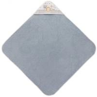 Capa de baño 100x100cm  con capucha, 100% algodón tacto suave,absorbente INTERBABY