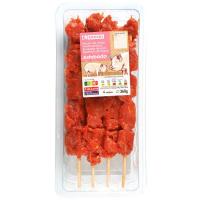 Pincho de cerdo adobado EROSKI, bandeja 340 g