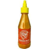 Mayonesa sriracha FLYING DRAGON, frasco 235 ml