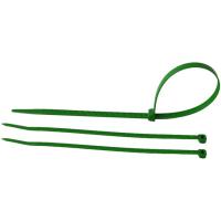 Bridas plásticas verdes, 2,5 x 150 mm EUROBRIC, pack 50 uds