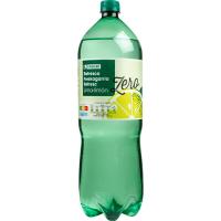 Refresco de lima limón zero EROSKI, botella 2 litros