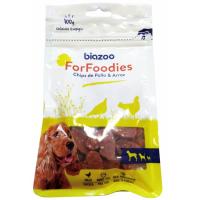 BIOZOO bihotz formako oilasko eta arroz mokaduak, poltsa 100 g
