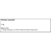 Pelotas con cascabel para gato BIOZOO, pack 1 ud