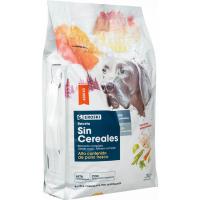 Alimento no grain de pollo para perro EROSKI, saco 3 kg