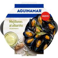 AGUINAMAR albariñotan egositako muskuiluak, erretilua 500 g