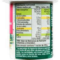 Yogur sabor fresa País Vasco EROSKI, pack 4x125 g