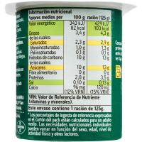 Yogur sabor limón País Vasco EROSKI, pack 4x125 g