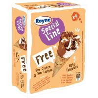 Helado Cono sin gluten y sin lactosa SOMOSIERRA, pack 4x120 ml