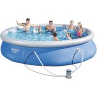 Piscina desmontable autoportante 457x84 cm, con depuradora, Fast Set BESTWAY, 1 ud