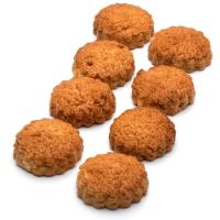 Mantecados de almendra EROSKI, bandeja 300 g