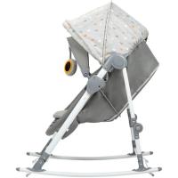 Hamaca convertible en cuna Calys gris, Edad Rec: 0-9 meses BEBE CONFORT