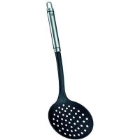 Espumadera Triunfo nylon y acero inoxidable negro METALTEX, 1 ud