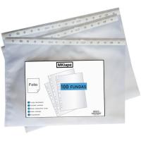 Funda multilataldro folio MKTAPE, pack 100 uds