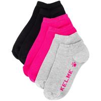 Calcetín mujer deporte invisible, color surtido, talla única 36/41 KELME, 3 pares