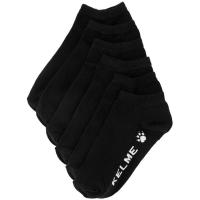 Calcetín mujer deporte invisible, negro, talla única 36/41 KELME, 3 pares