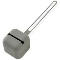 Portachupetes gris de silicona INTERBABY