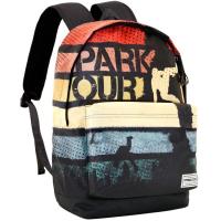 Mochila park multicolor 41 cm, dos cremalleras PRODG, 1 ud