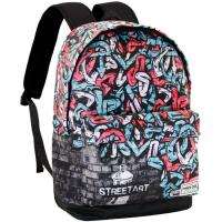 Mochila Street Art 41 cm, dos cremalleras PRODG, 1 ud