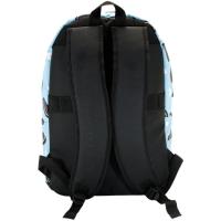 Mochila azul con galletas 41 cm, dos cremalleras OH MY POP, 1 ud