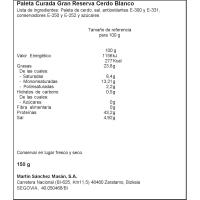 MATORRAL Erreserba Handiko besoa, zorroa gutxig. 150 g