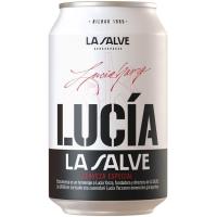 Cerveza LA SALVE LUCÍA, lata 33 cl