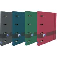 Carpeta 4 anillas A4 con recambio cuadriculado, colores surtidos You OXFORD, 1 ud