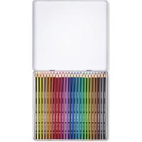 STAEDTLER Noris koloretako arkatzak, 24 kolore, metalezko kutxa, kutxa 24 ale