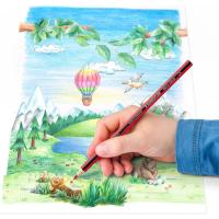 STAEDTLER Noris koloretako arkatzak, 24 kolore, metalezko kutxa, kutxa 24 ale