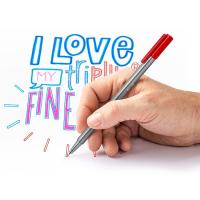 Rotulador punta 0,3 mm colores surtidos, Triplus 25 years STAEDTLER, pack 8+2 uds