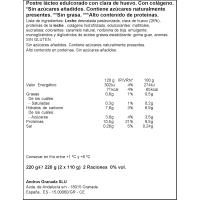 Flan con colágeno y proteína DHUL, pack 2x110 g
