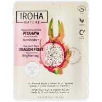 Mascarilla de tejido iluminadora pitahaya IROHA, pack 1 ud