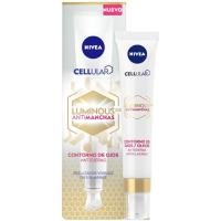 Contorno de ojos antimanchas Luminous NIVEA, dosificador 15 ml