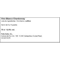 VIÑA ALBALI Chardonnay ardo zuria, Valdepeñas JD, 75 cl-ko botila
