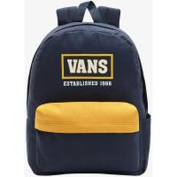 Mochila Old Skool III, azul-amarillo 42cm funda interna para portátiles VANS, 1 ud