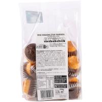 Mini magdalena marmol EROSKI, bolsa 250 g
