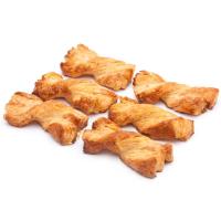 Lazos de mantequilla EROSKI, bandeja 180 g