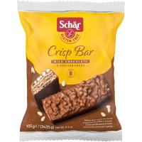Barrita barquillo choco crisp sin gluten SCHAR, bolsa 105 g