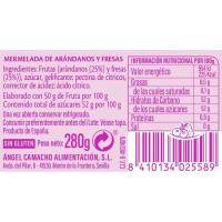 Mermelada de arándanos y fresas LVF, frasco 280 g