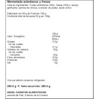 Mermelada de arándanos y fresas LVF, frasco 280 g