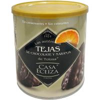 CASA ECEIZA txokolate eta laranja teilak, lata 160 g