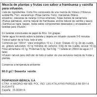 Infusión fruit all POMPADOUR, caja 20 uds