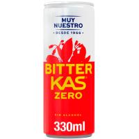 BITTER KAS ZERO alcoholik gabe, lata 33 cl