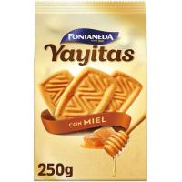Galleta con miel FONTANEDA, caja 250 g
