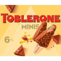 Mini bombón TOBLERONE, 6 uds, caja 216 g