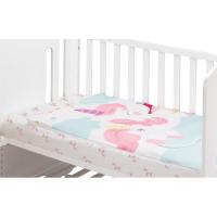 Saco cuna Unicornio bajera ajustable cremallera a ambos lados INTERBABY, 120x60 cm